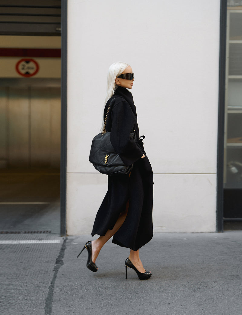 NOIR CLASSIQUE WOOL COAT