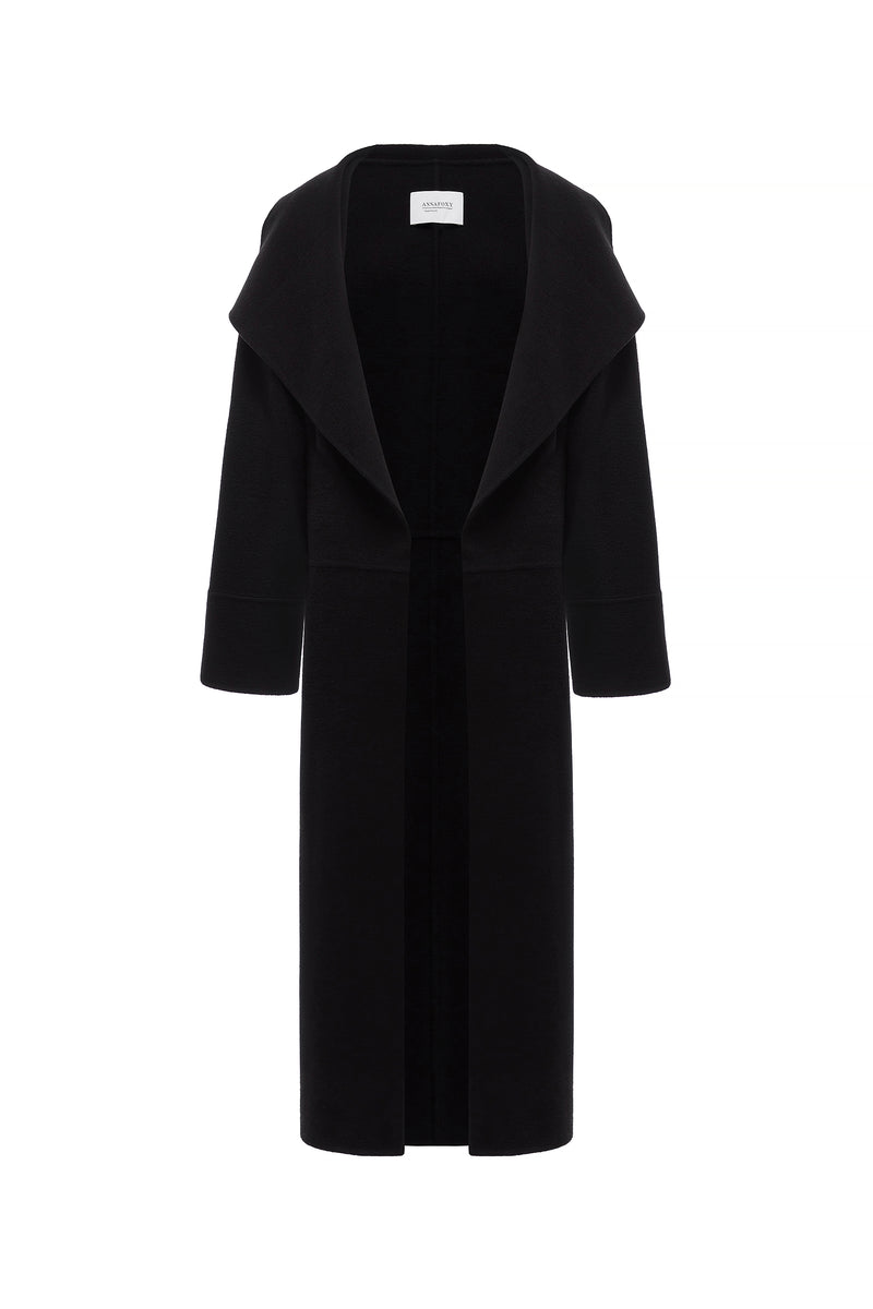 NOIR CLASSIQUE WOOL COAT