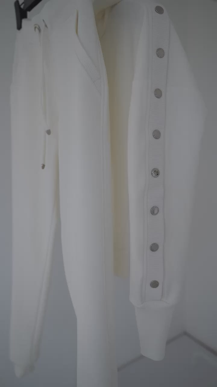 LULU CASUAL WHITE JOGGERS