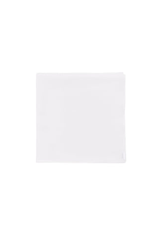 NYX Blanc Silk Bandana Detail – 100% Italian Silk | ANNAFOXY