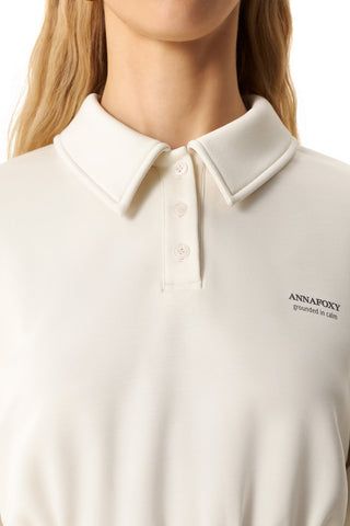 CALME CREAMY MINI DRESS