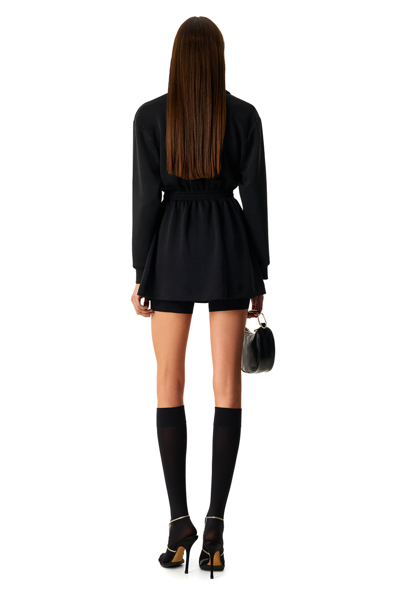 CALME NOIR MINI DRESS