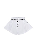 LEILA WHITE JEANS SHORTS